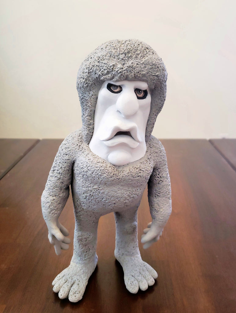 The Twilight Zone Gremlin OOAK polymer clay sculpture