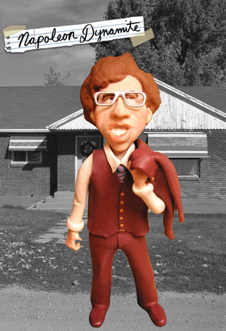 Napoleon Dynamite OOAK polymer clay sculpture
