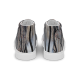 The Comforter Men’s high top canvas shoes