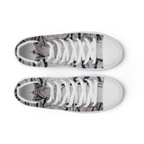 The Comforter Men’s high top canvas shoes