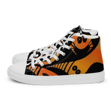 Scary Monsters Dual Design Men’s high top canvas shoes