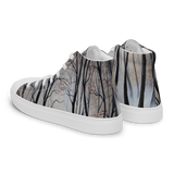 The Comforter Men’s high top canvas shoes