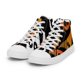 Scary Monsters Dual Design Men’s high top canvas shoes
