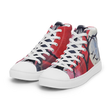 Killing Moon - It's Never Enough Bats Men’s high top canvas shoes