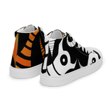 Scary Monsters Dual Design Men’s high top canvas shoes