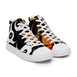 Scary Monsters Dual Design Men’s high top canvas shoes