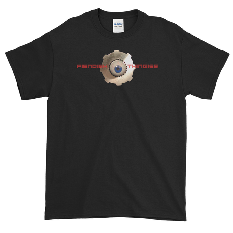 Fiendish Thingies Logo Short-Sleeve T-Shirt Men's Style