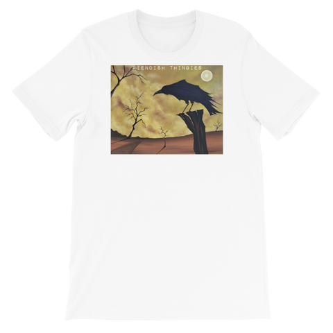 As the Crow Flies Short-Sleeve Unisex T-Shirt Bella Brand