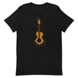 Lead Short-Sleeve Unisex T-Shirt Bella Brand Guitar Branches