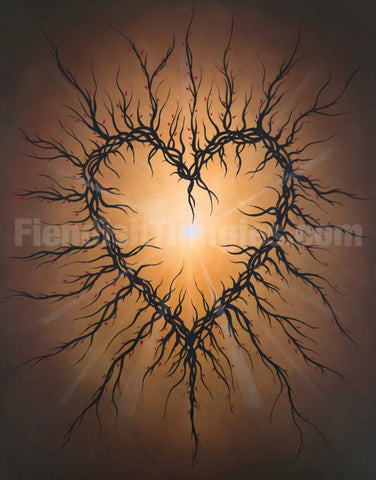 As the Story Grows 8" x 10" framed print