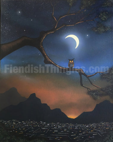 Meeting Place 11" x 14" framed print