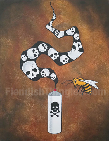 Addiction 11" x 14" framed print