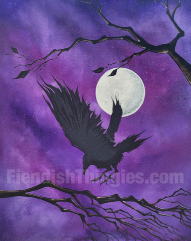 Something Wicked This Way Comes 11" x 14" framed print