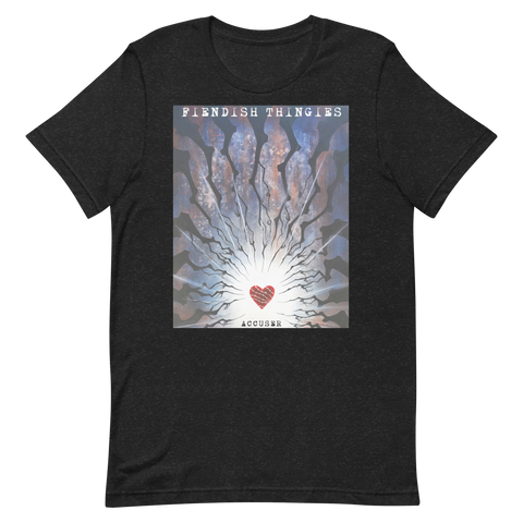 Accuser short sleeve Unisex t- shirt Bella Brand