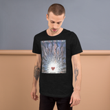 Accuser short sleeve Unisex t- shirt Bella Brand