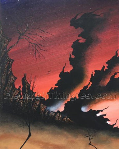 Guided By Fire 8" x 10" print