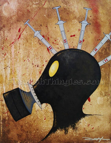 Habit 8" x 10" print - Fiendish Thingies