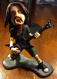 Dimebag Darrell of Pantera custom OOAK polymer clay sculpture - Fiendish Thingies - 1