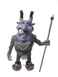 Ned the Bouncer OOAK polymer clay sculpture - Fiendish Thingies