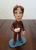 Dwight Schrute from the Office Rainn Wilson OOAK polymer clay sculpture