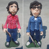 Flight Of the Conchords OOAK polymer clay sculpture