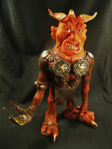Freddy the Troll OOAK polymer clay sculpture - Fiendish Thingies - 1