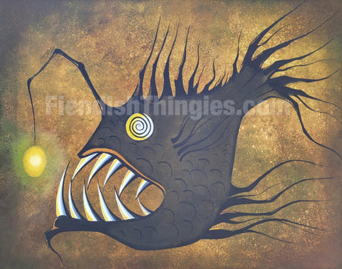 Deceiver 8" x 10" print