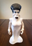 The Bride of Frankenstein OOAK polymer clay sculpture