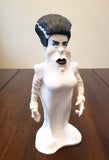 The Bride of Frankenstein OOAK polymer clay sculpture