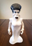 The Bride of Frankenstein OOAK polymer clay sculpture