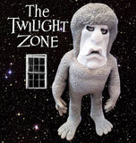 The Twilight Zone Gremlin OOAK polymer clay sculpture Nightmare at 50,000 Feet