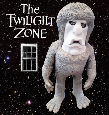 The Twilight Zone Gremlin OOAK polymer clay sculpture Nightmare at 50,000 Feet