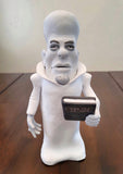 The Twilight Zone Kanamit OOAK polymer clay sculpture alien