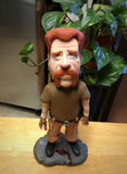 Abraham from the Walking Dead OOAK polymer clay sculpture Michael Cudlitz SIGNED