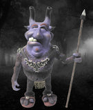 Ned the Bouncer OOAK polymer clay sculpture