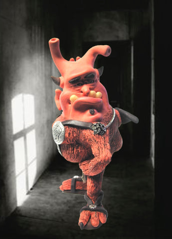 Phil OOAK polymer clay sculpture