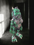Mr. T Monster OOAK polymer clay sculpture