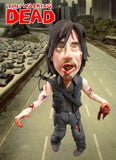 Zombie Daryl from the Walking Dead OOAK polymer clay sculpture