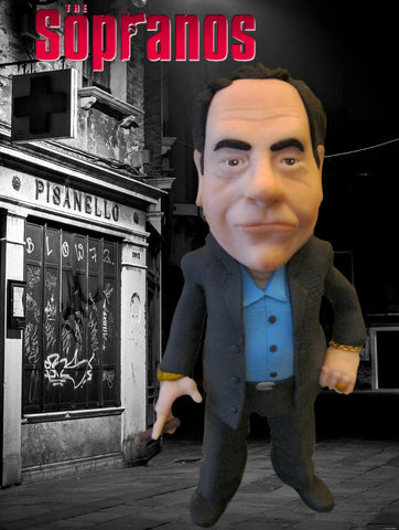 Tony Soprano custom OOAK polymer clay sculpture