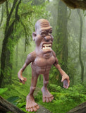 Balding Bigfoot OOAK polymer clay sculpture