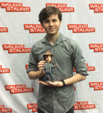 Zombie Carl from the Walking Dead OOAK polymer clay sculpture Chandler Riggs