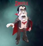 Dracula Resin Print