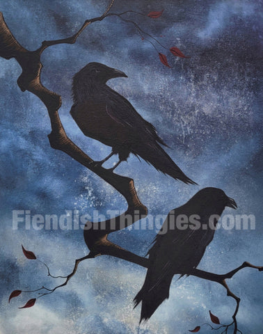 Consider The Ravens.. 8" x 10" print