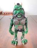 Mr. T Monster OOAK polymer clay sculpture