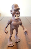 Balding Bigfoot OOAK polymer clay sculpture