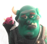 Daddy's Little Girl OOAK polymer clay sculpture - Fiendish Thingies - 2
