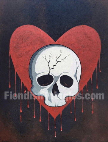 Bleed Out 8" x 10" framed print