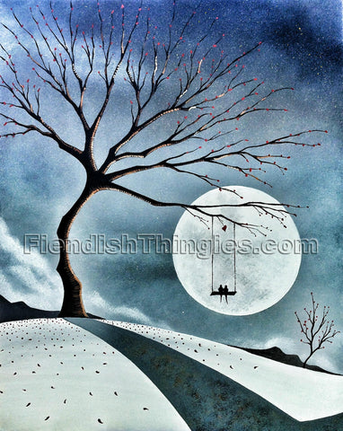 Swing Life Away 8" x 10" print - Fiendish Thingies