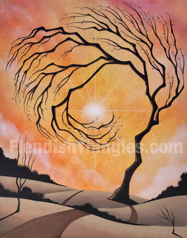 Cling 8" x 10" print