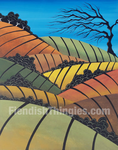 Harvest 11" x 14" framed print